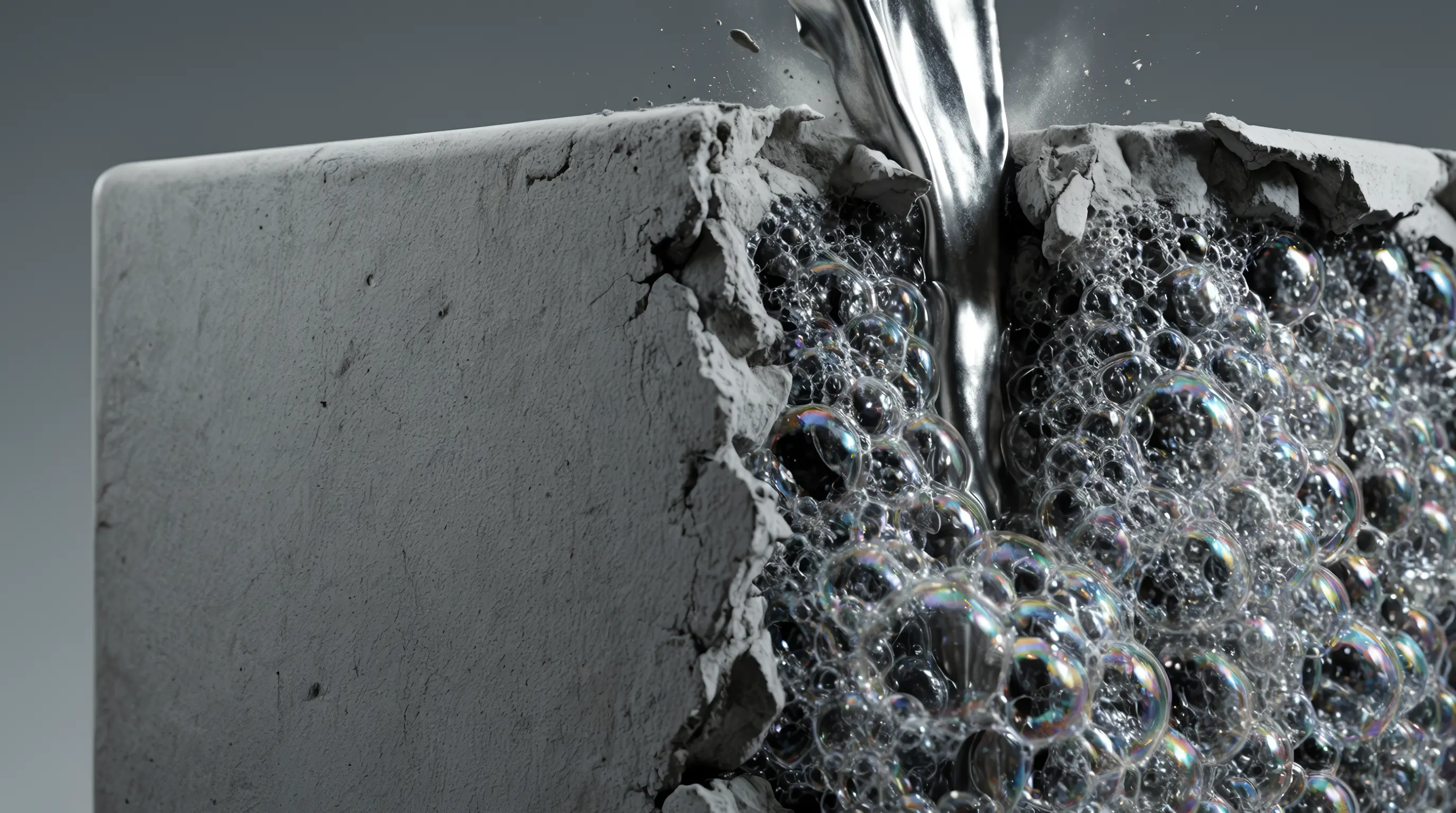 Fractured Foam