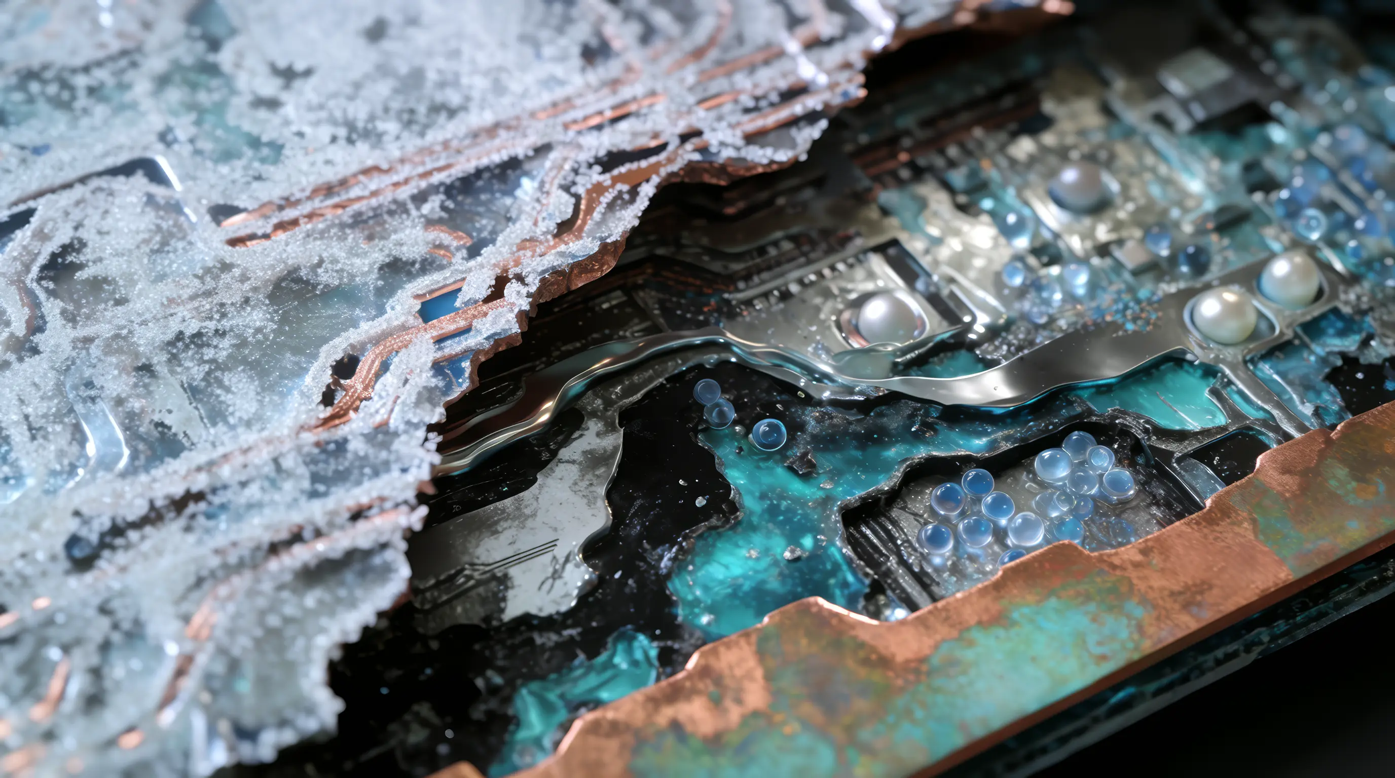 Frozen Motherboard