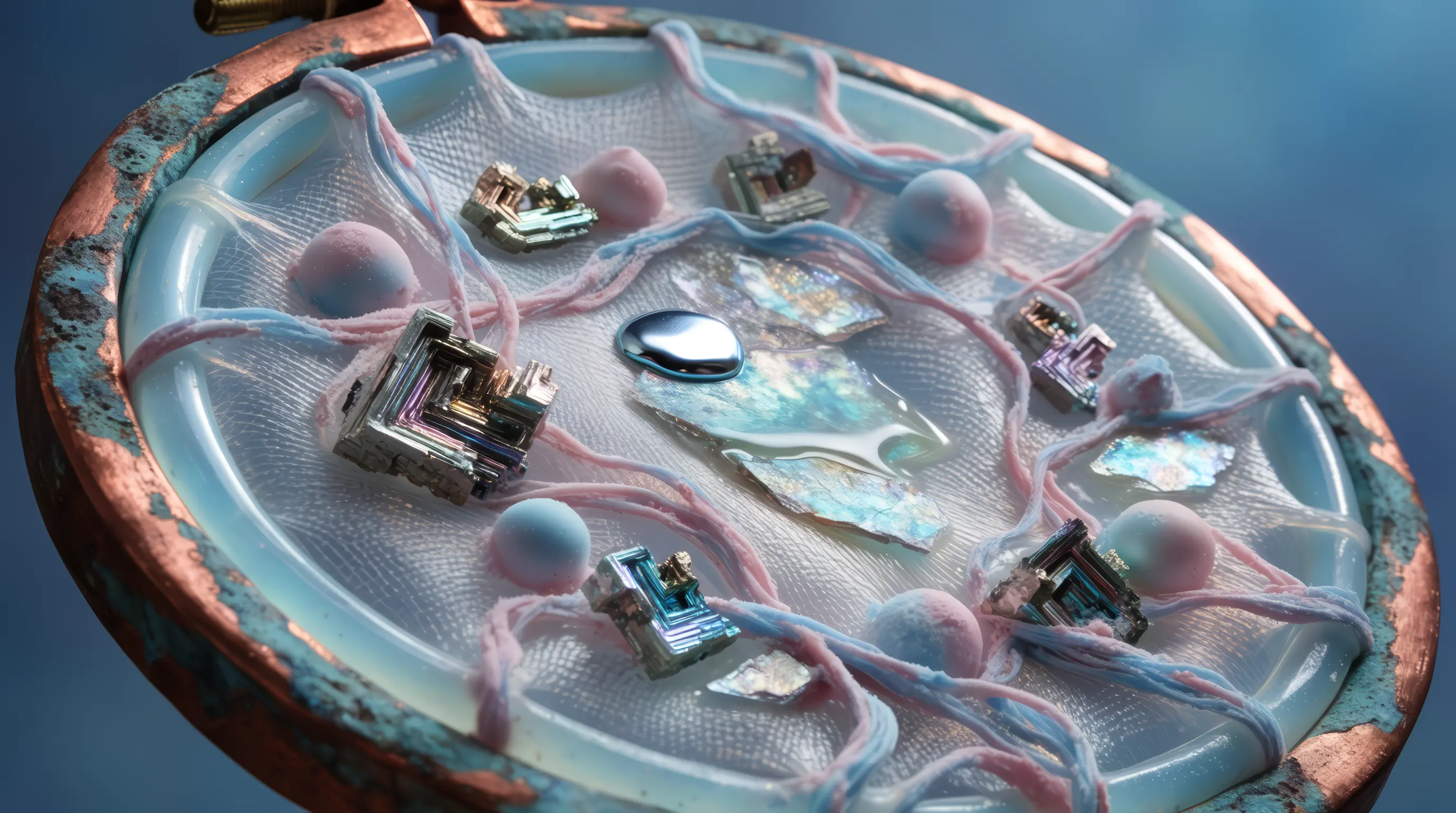 Suspended Crystals