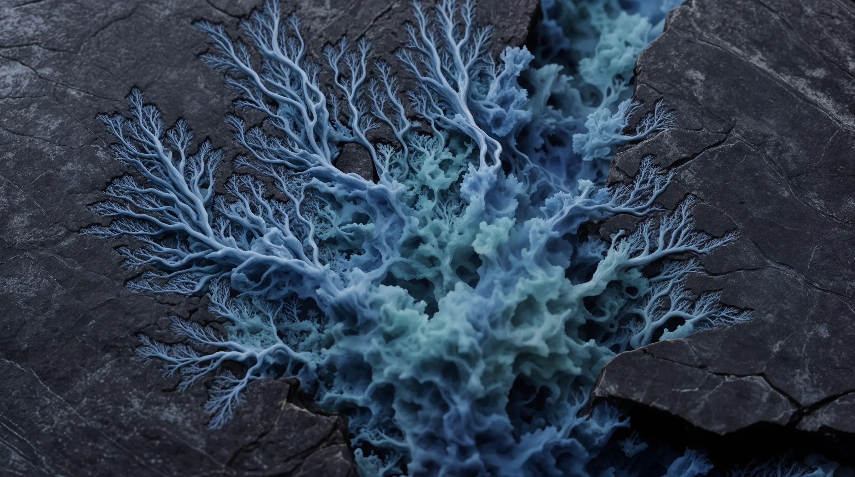 Branching Fluid Veins