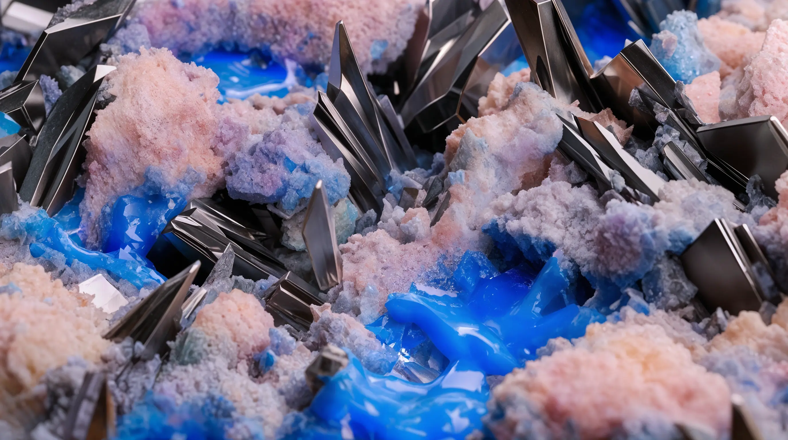 Crystalline Mineral Spikes