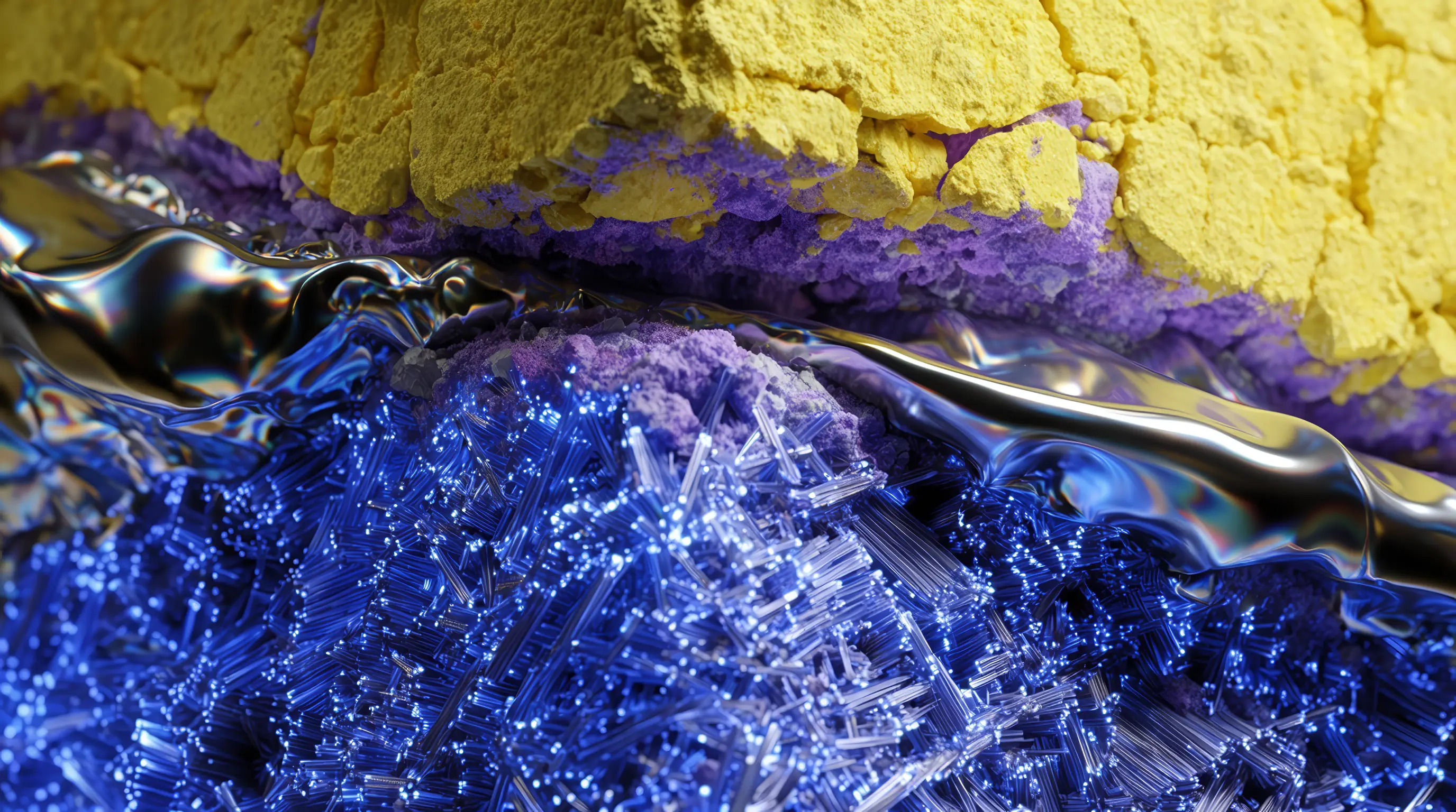 Crystalline Metal Seam