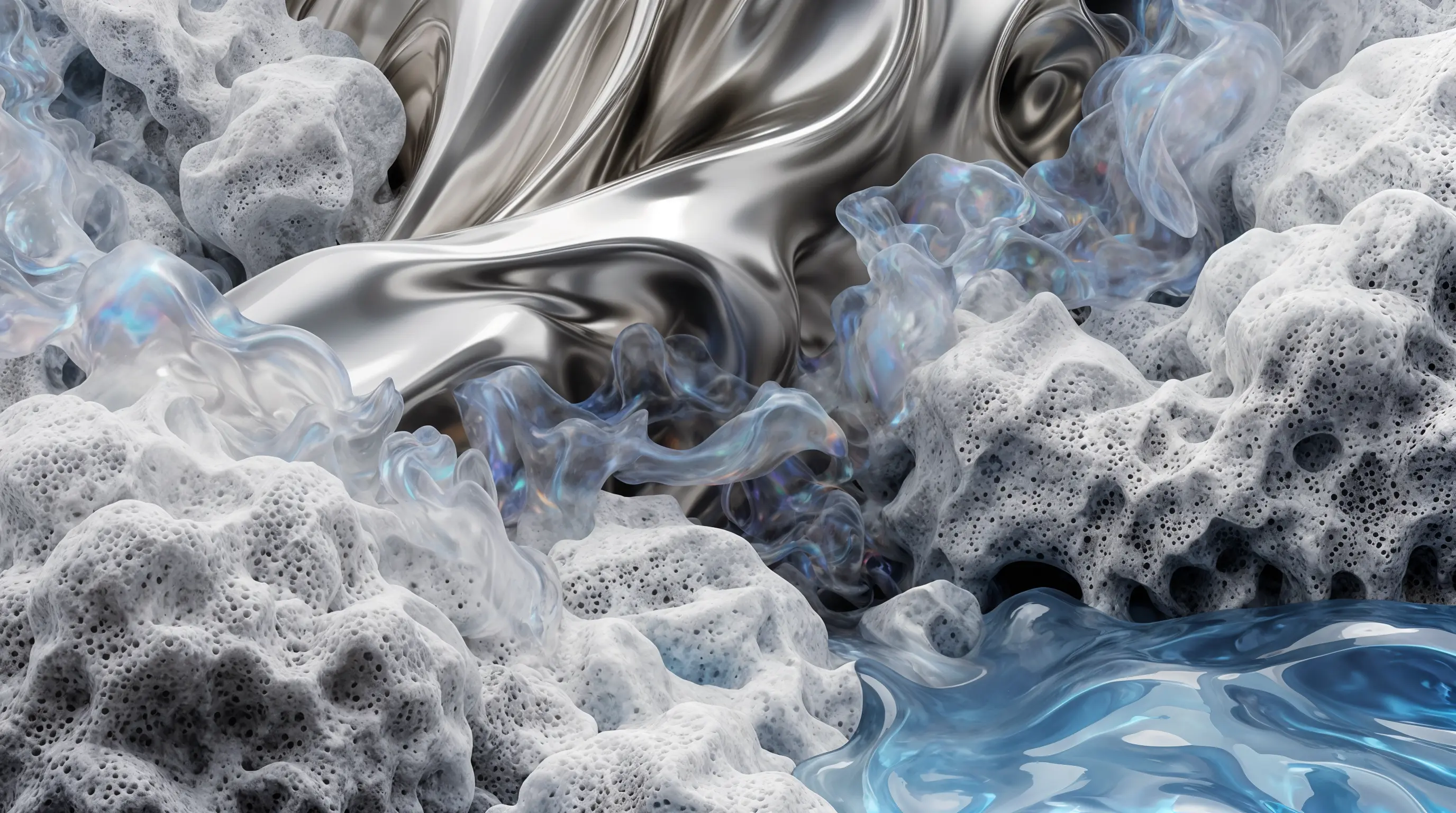 Pumice Fluid Interface